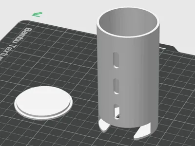 Box for my "Vacuum bag help ring" with cover