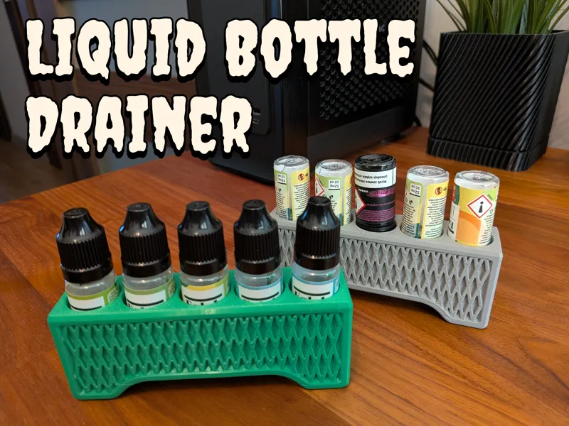 Liquid Bottle Drainer