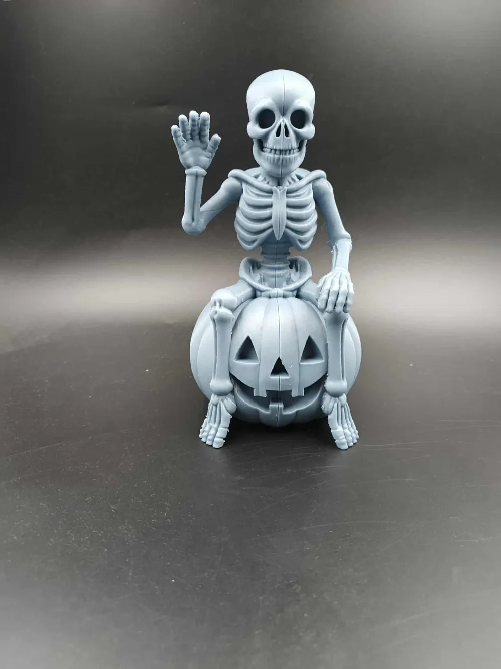 Skeleton on a Pumpkin – Halloween by drakeforge3d MakerWorld: Download ...