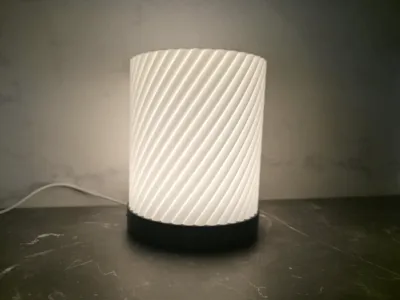 Twisted lamp for LED lamp kit 001