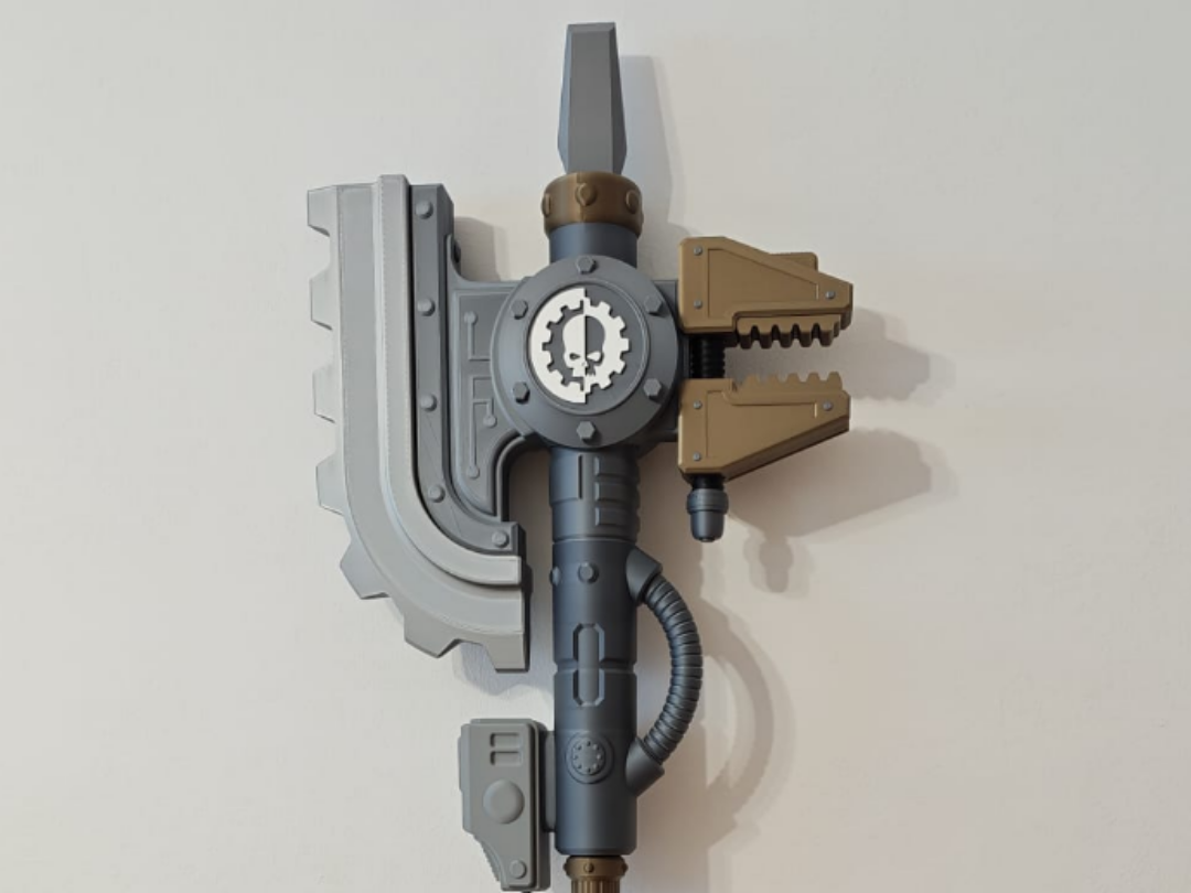 Tech marine Power Axe - Grimdark Inspired