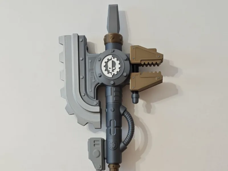 Tech marine Power Axe - Grimdark Inspired