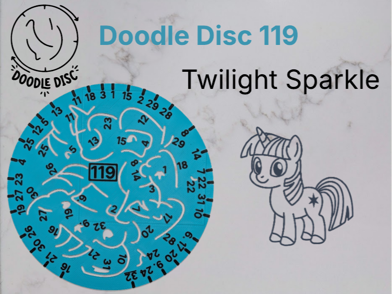 Doodle Disc 119 Twilight Sparkle