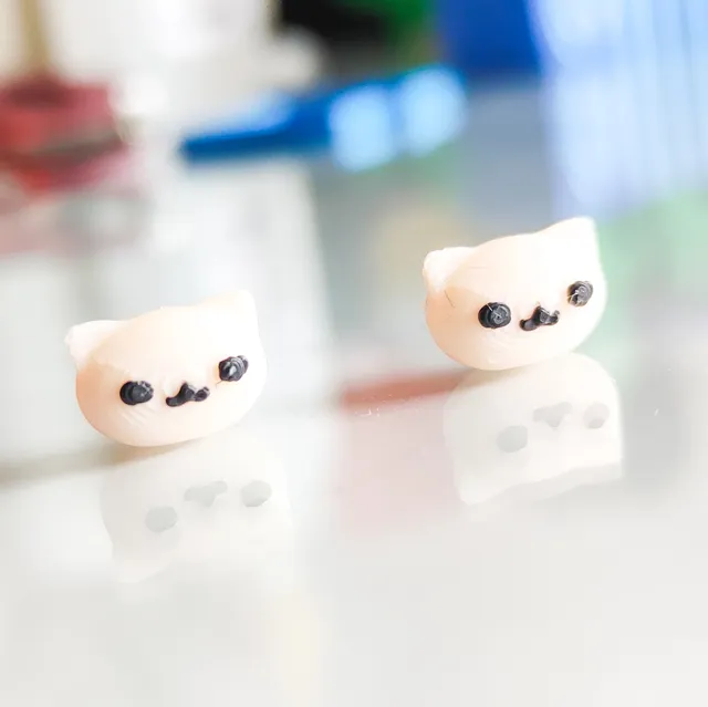 Kitty earrings