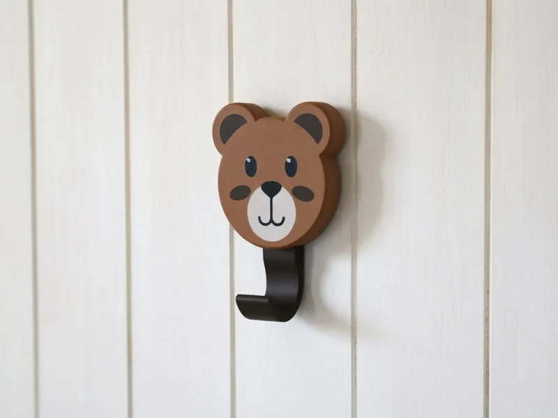 Motive-hook / Kids cloth hanger / Bear