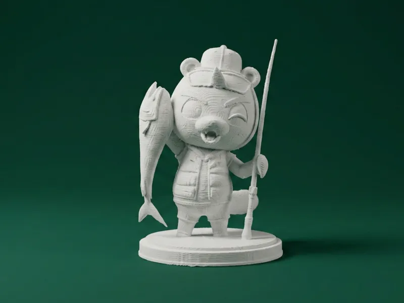 Animal Crossing CJ Fishing Figurine