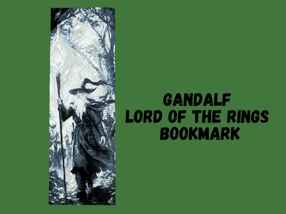 Gandalf the Gray - Lord of the Rings Bookmark