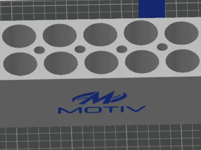 New Motiv 1oz bottle ball plug stand