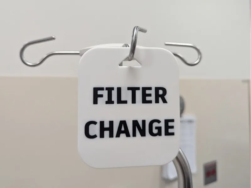 Blank Hanging Sign