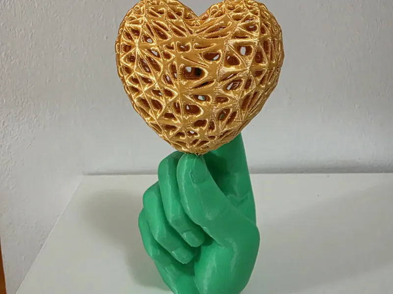 Wire Heart In hand