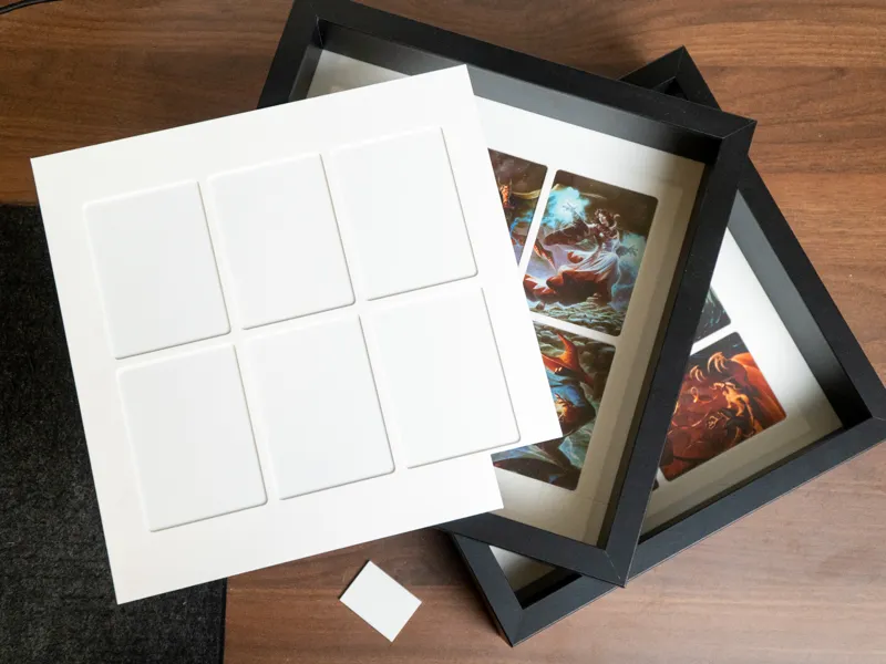 MTG 6-Card Scene Display Mat (IKEA SANNAHED Frame)