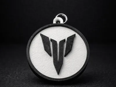 YAMAHA MT LOGO KEYCHAIN