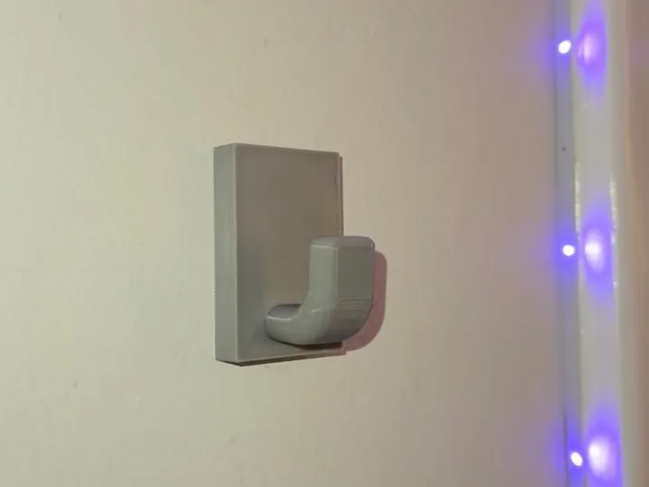 Wall-Mounted Hook for Jackets, Robes, and More