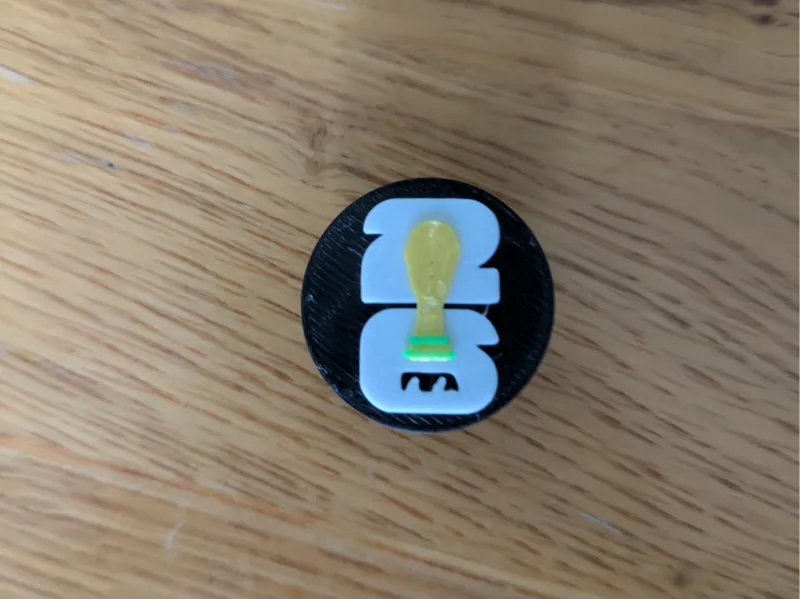 FIFA world cup croc charm