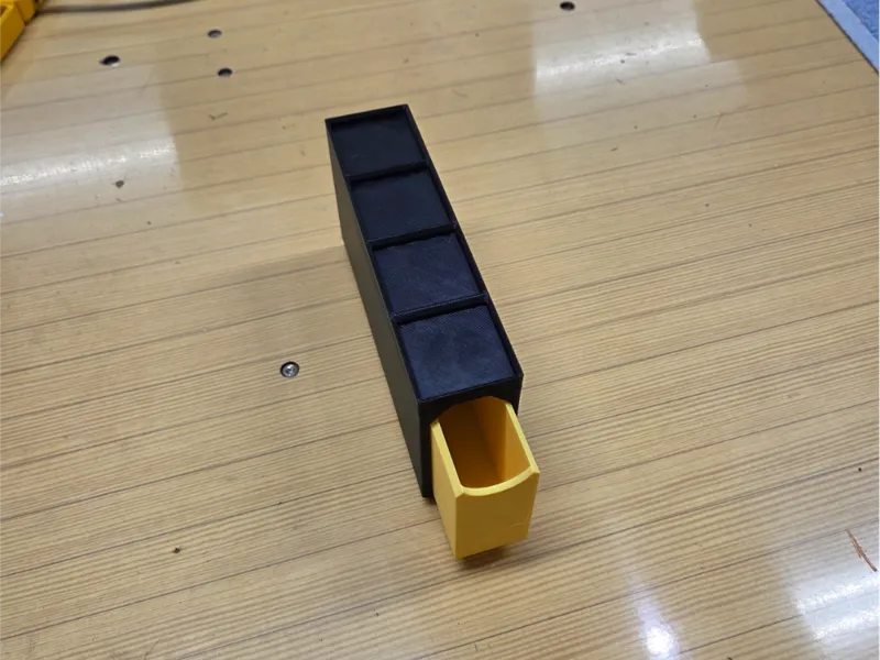 4x1 Gridfinity Drawer System without magnets.