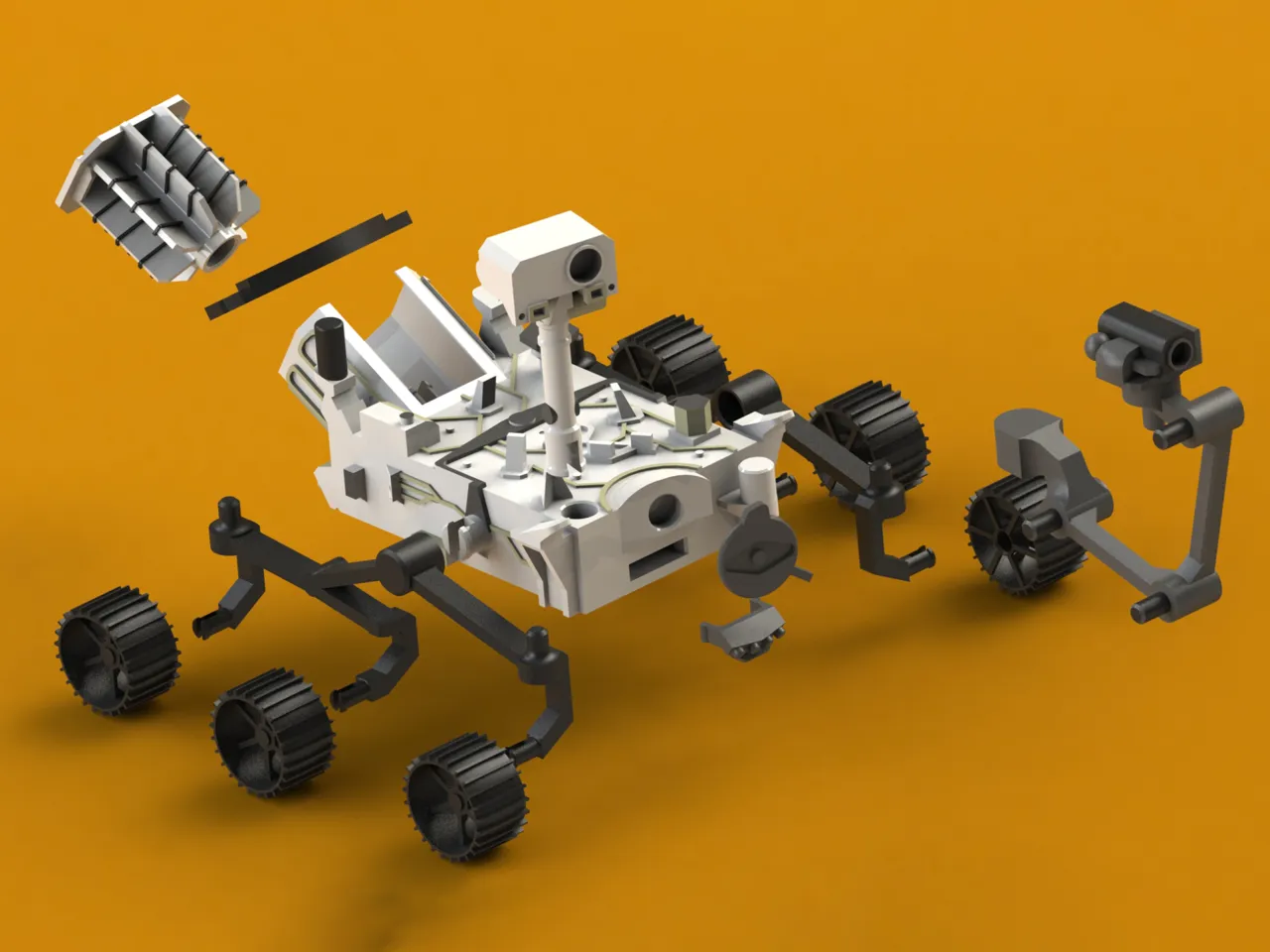 Rover Kit Card - Perseverance view 4