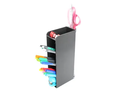 Vertical desk organiser