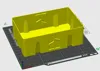 PETG, 0.2mm layer, 1 wall, 0% infill
