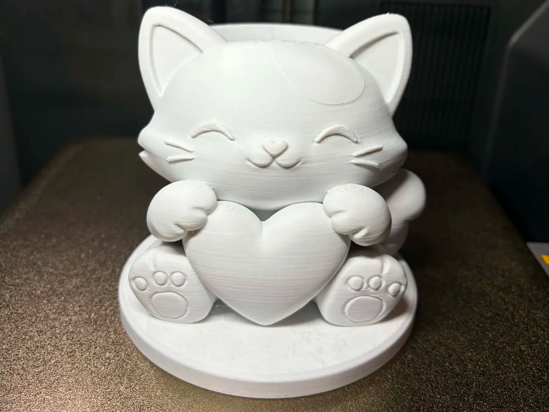 Cute Cat Pencil Holder – Kawaii Desk Organizer 