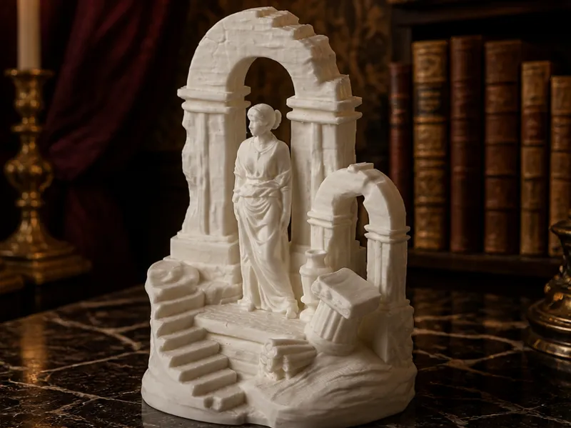 Aphrodite in Ruins - Elegant Classical Sculpture