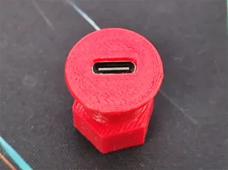PD QC Trigger Panel Mount/PD QC诱骗器 面板固定座