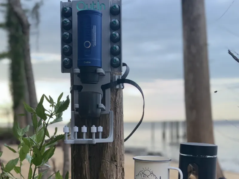 On the go OutIn coffee station