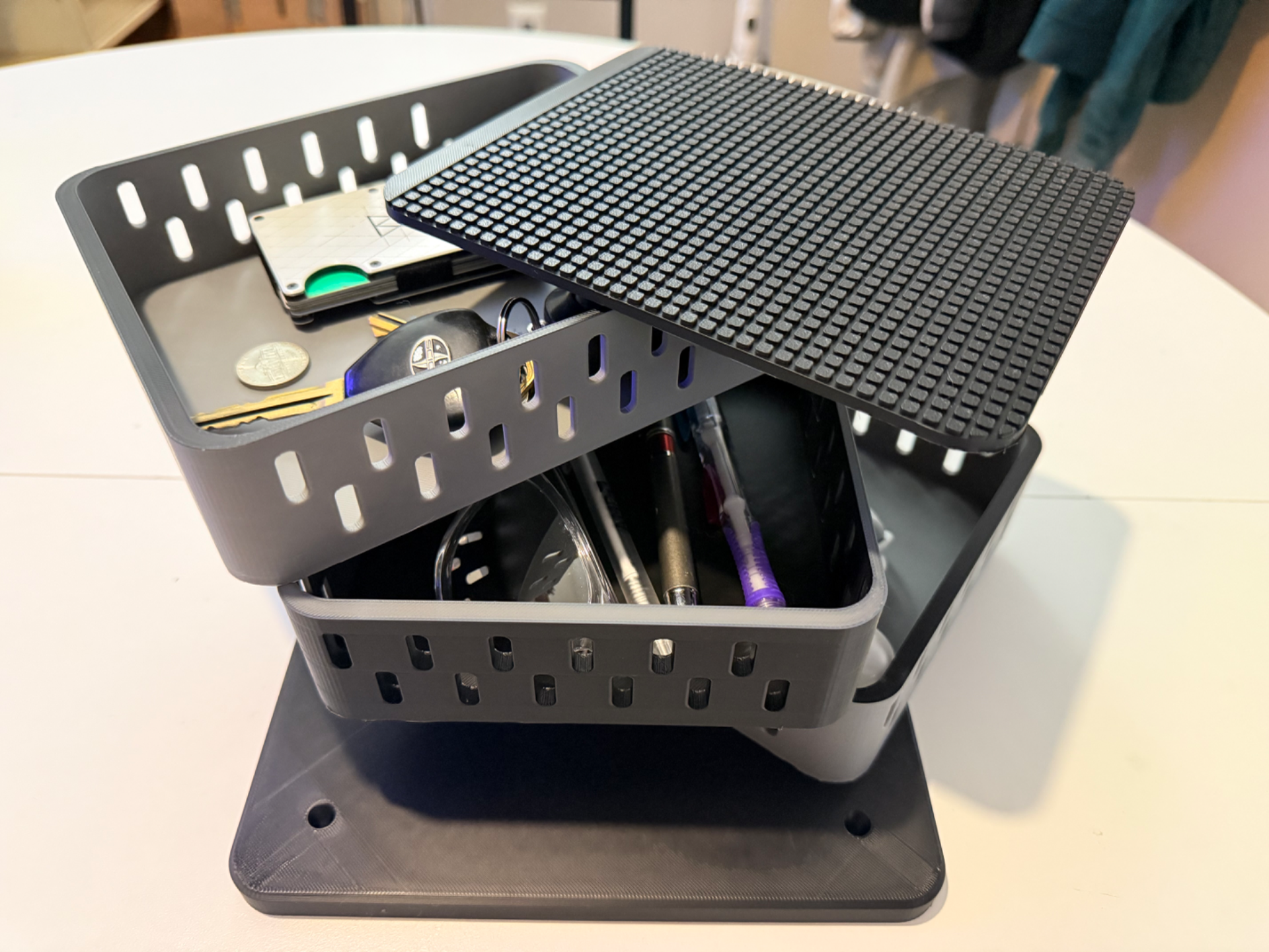 Nexus Stacking  Swivel  Storage Tower - Parametric