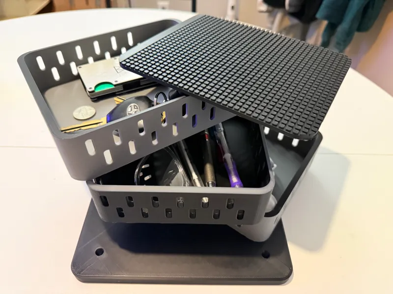 Nexus Stacking  Swivel  Storage Tower - Parametric