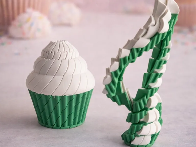 Twisty Fidget Cupcake 