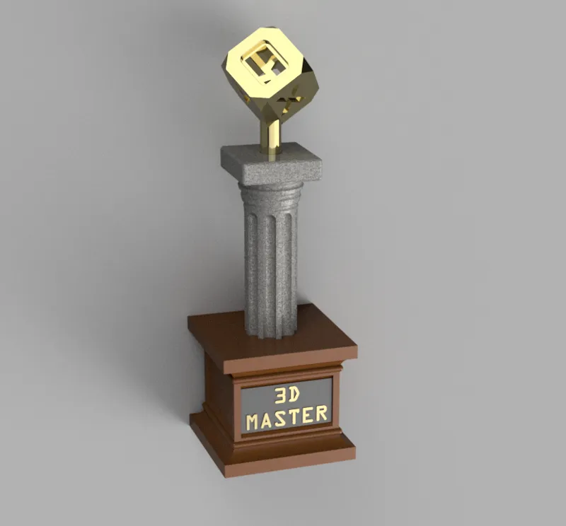 3D Master Trophy