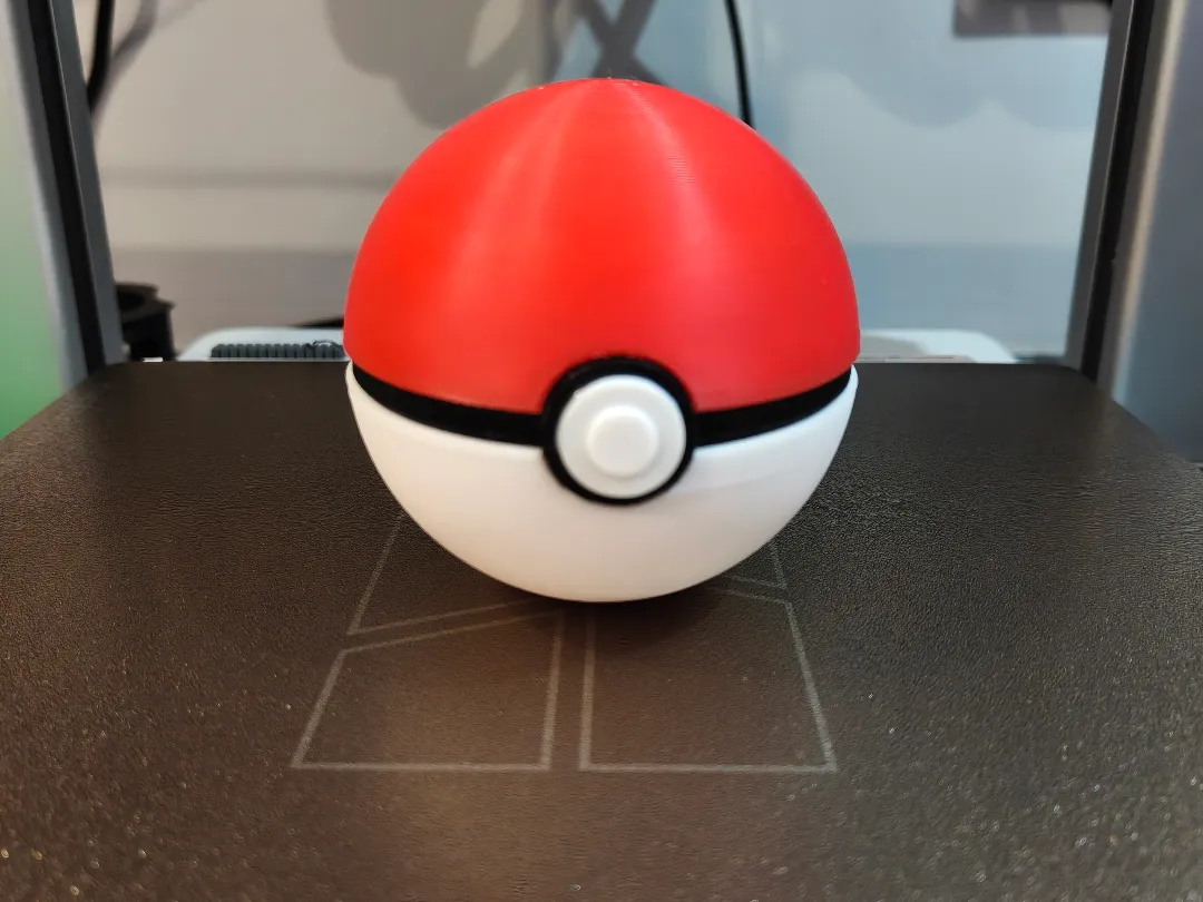 Pokeball - Free 3D Print Model - MakerWorld