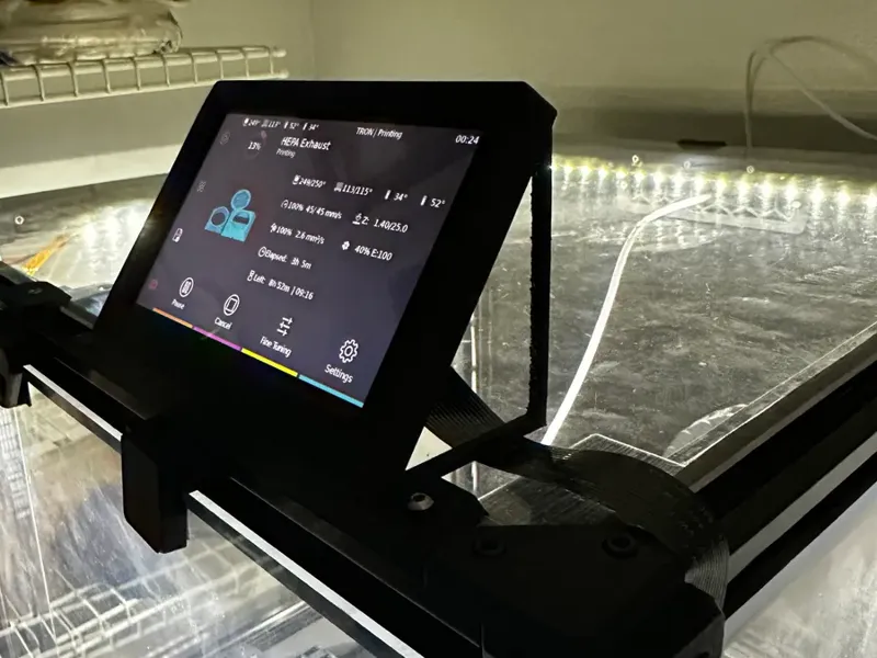 Pi TFT50 Top Display Mount for Voron