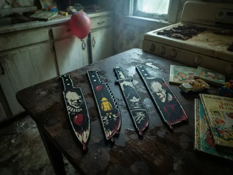 Modelo para impresión 3D: Pennywise IT Decorative Knife Set — referencia de MakerWorld