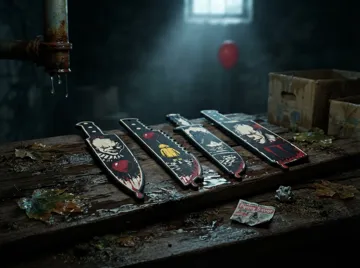 Modelo para impresión 3D: Pennywise IT Decorative Knife Set — vista de referencia 3