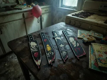 Modelo para impresión 3D: Pennywise IT Decorative Knife Set — vista de referencia 5