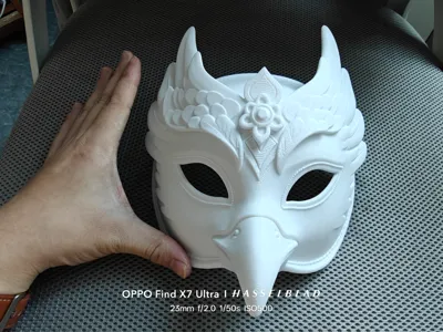 Eagle Face Mask (Life-size)