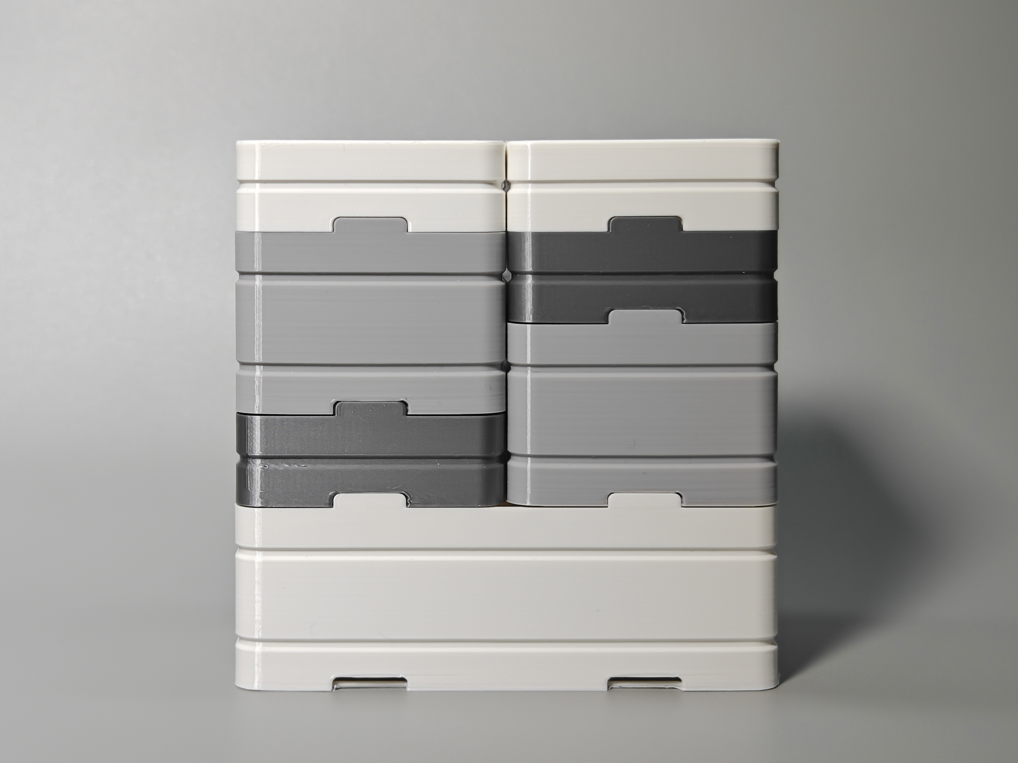 Miniatura 1 do modelo 3D 堆叠零件盒