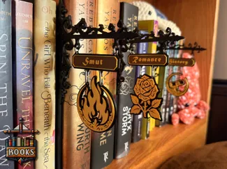 Fantasy Bookshelf Signs - V2