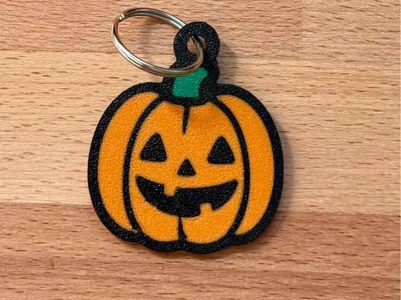 Cute Pumpkin Keychain