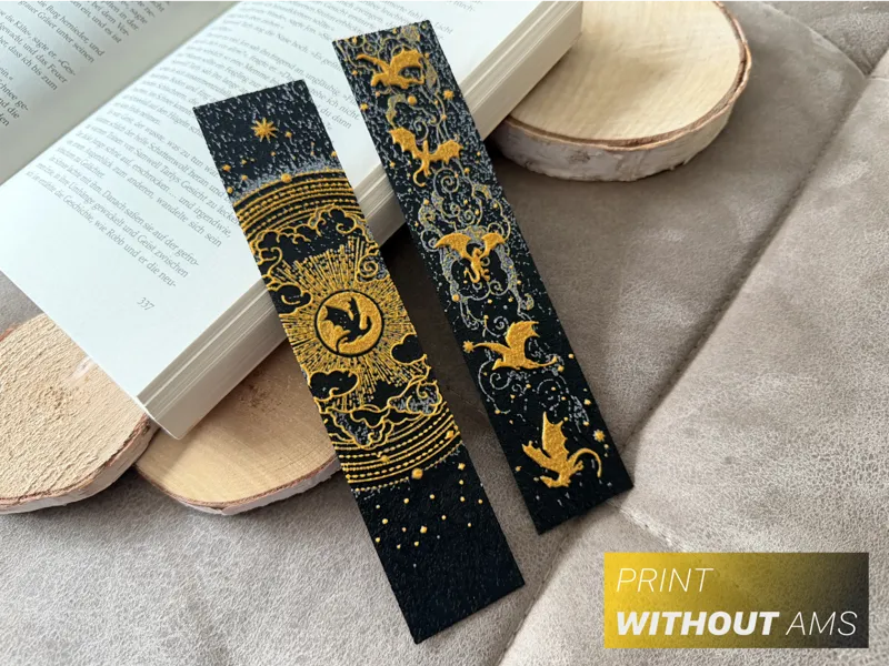 Dragons in the sun - Bookmarks