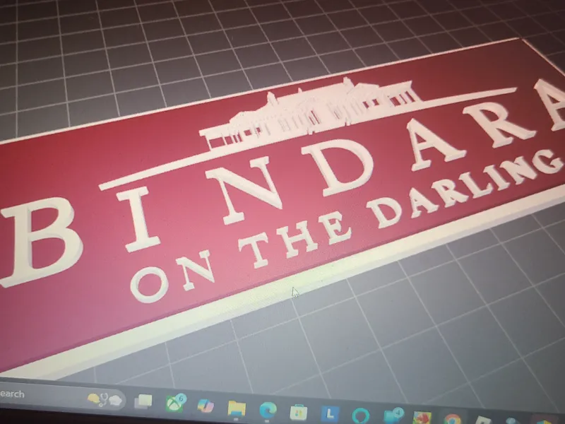 Bindara on tge darling key chain