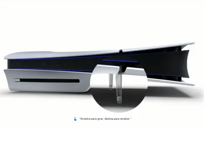 Supports for PS5 Slim/Pro with disc