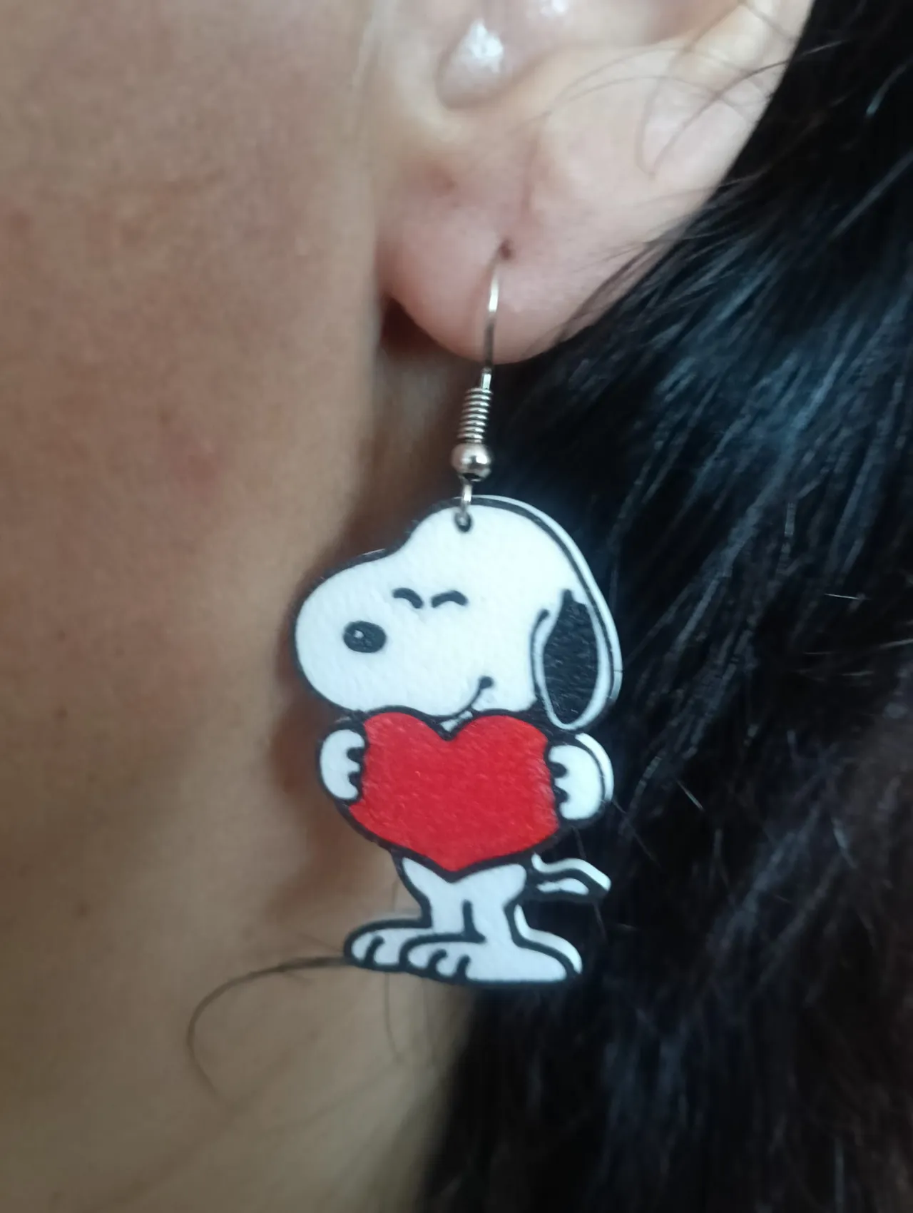 Snoopy Earrings view 2