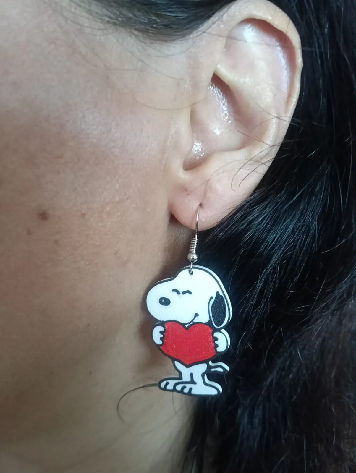 Snoopy Earrings view 3