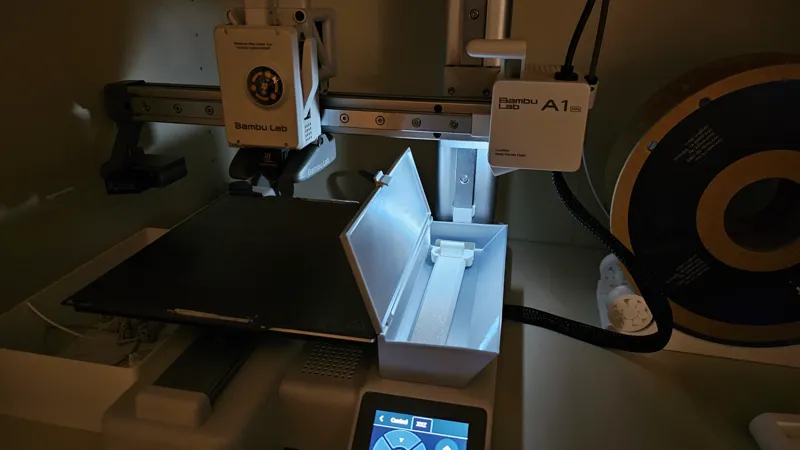 A1 Mini - Print In Place Box With Lid - No Support