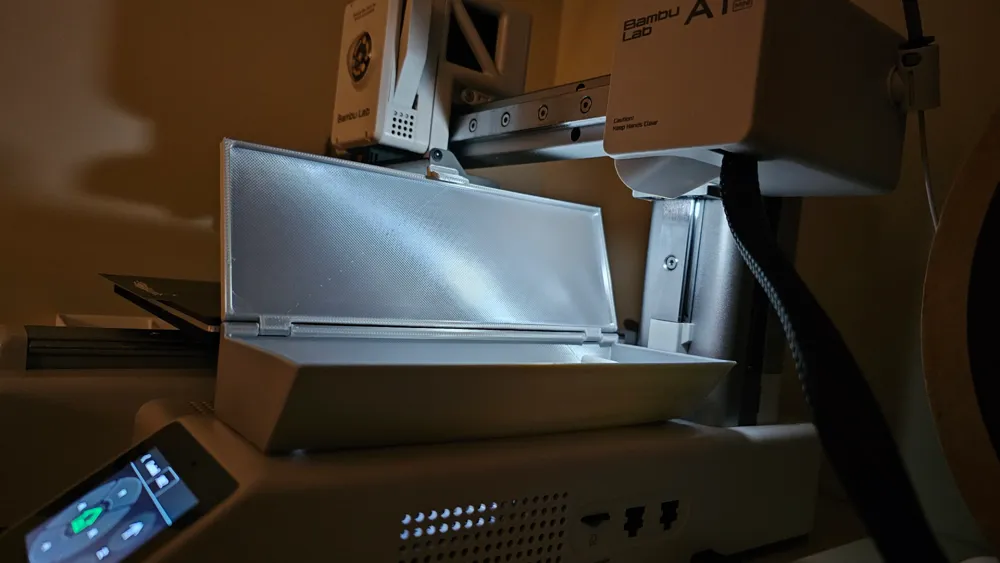 A1 Mini - Print In Place Box With Lid - No Support - Free 3D Print ...