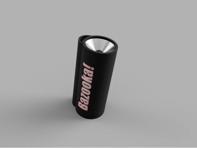 Bazooka Tube Subwoofer Keychain