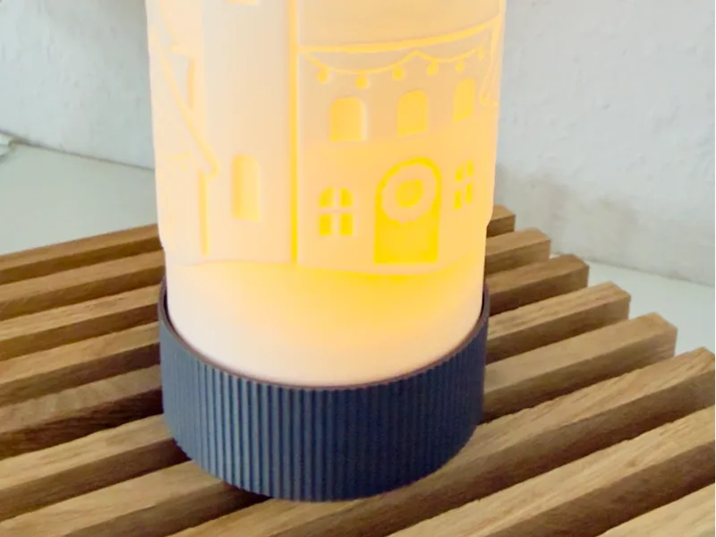 Windlicht Weihnachtsdorf