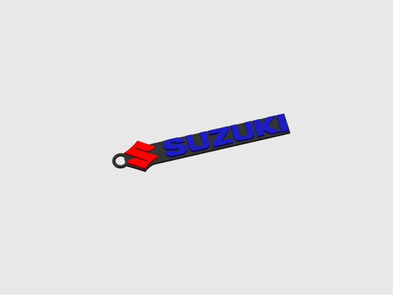 Suzuki Moto Keychain