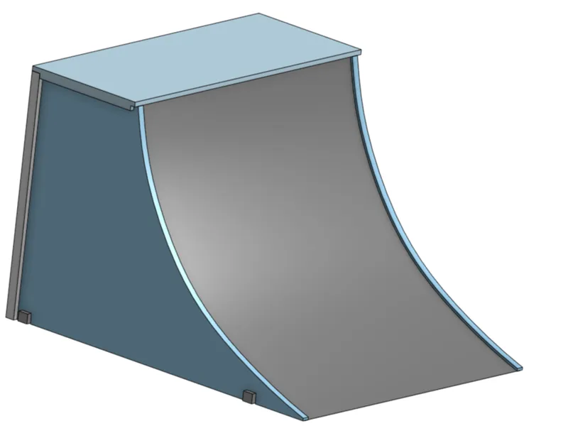 Skate ramp assemble easy print